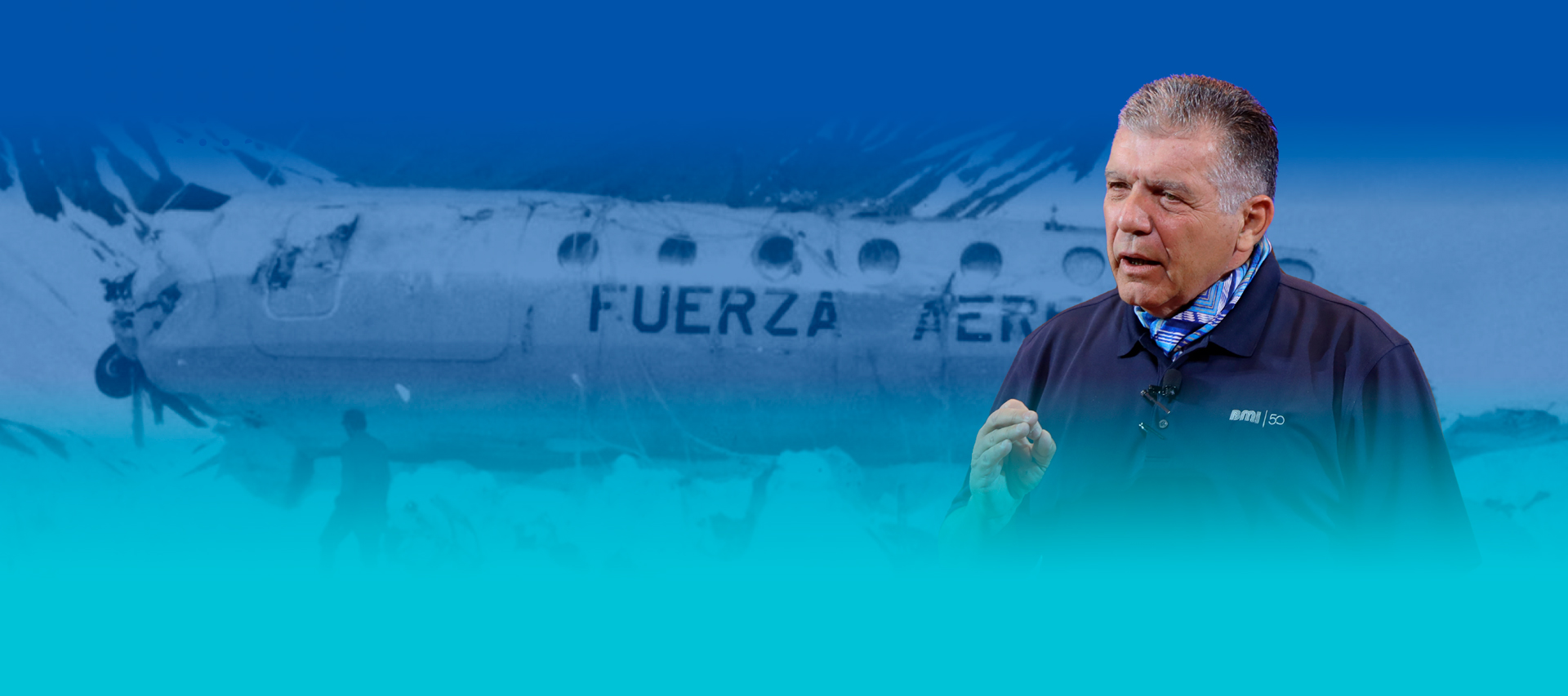 Actitud para superar desafíos con Carlitos Páez, sobreviviente de la tragedia de los Andes